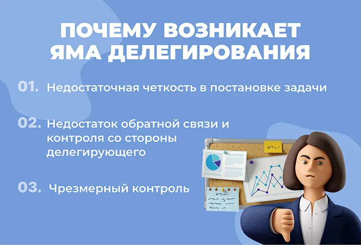 Яма делегирования: почему ассистенты не снимают нагрузку с руководителя, а только добавляют головной боли — иллюстрация 3